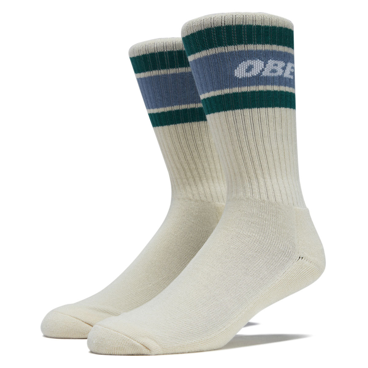 Obey Cooper II Socks - Unbleached/Ashleigh Blue image 1
