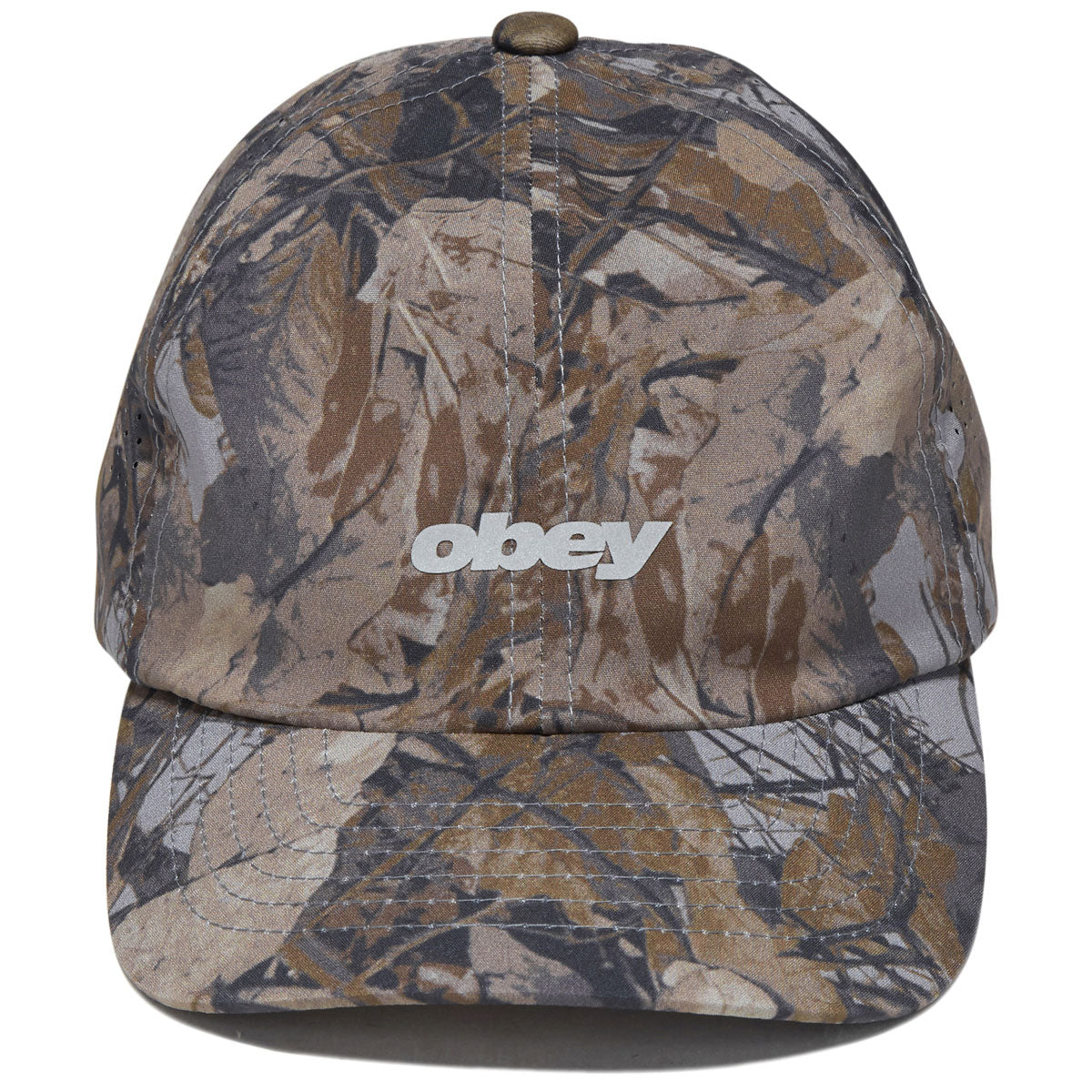 Obey Pace 6 Panel Trail Hat - Fence Camo Multi image 5