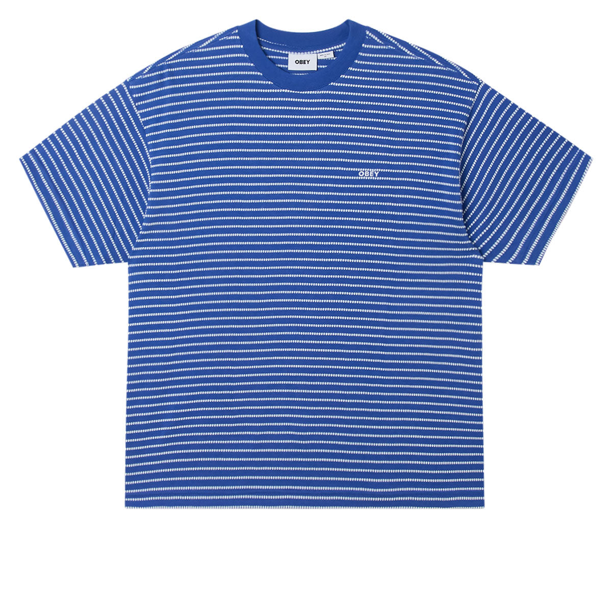 Obey Edwin Tee T-Shirt - Blue Multi image 1