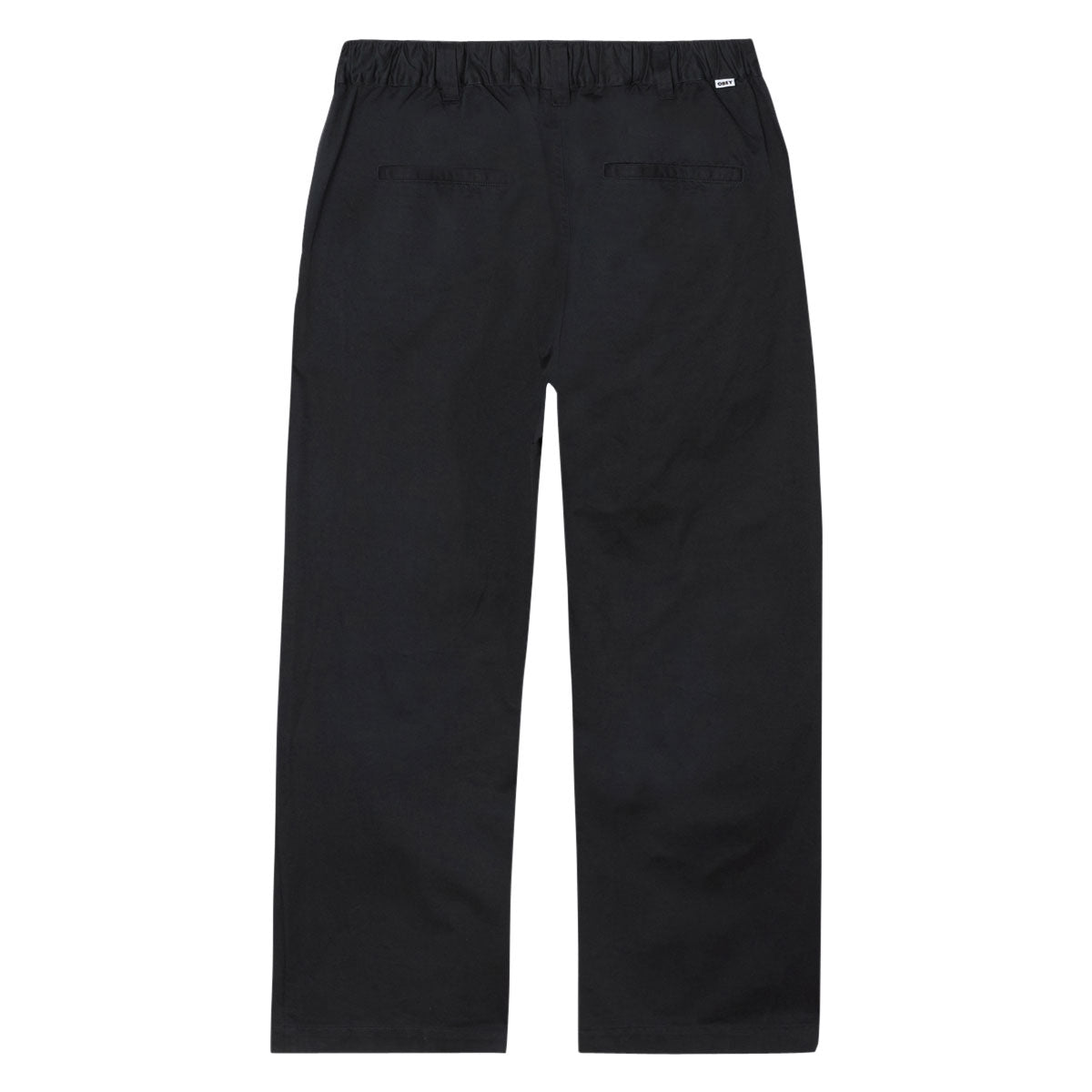 Obey Foster Pleated Pants - Black image 2