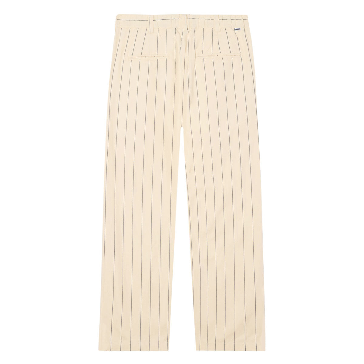Obey Foster Pleated Stripe Pants - Canvas Multi image 2