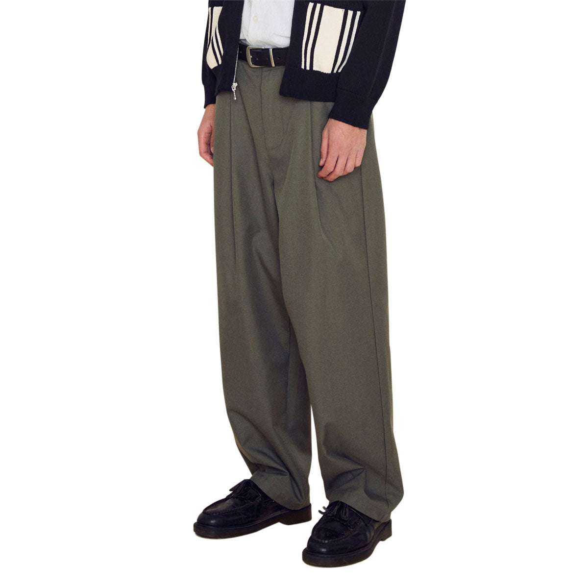 Obey Dean Pleated Pants - Tea Leaf image 2