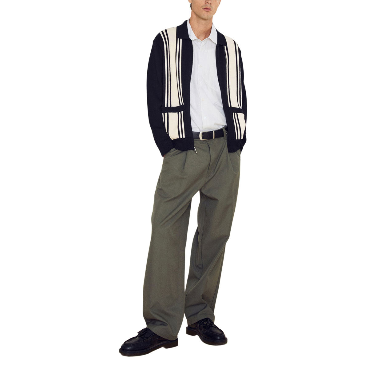 Obey Dean Pleated Pants - Tea Leaf image 3