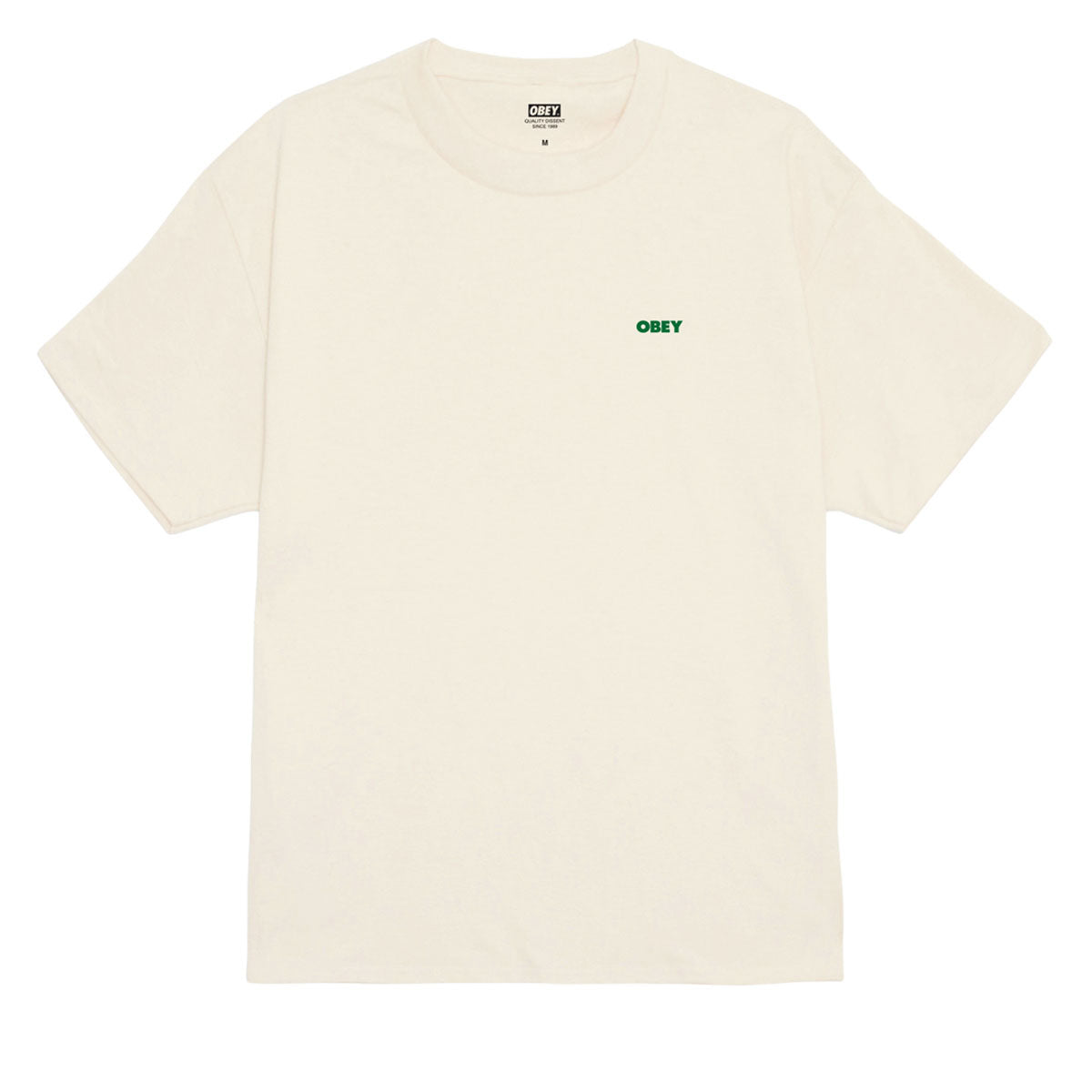 Obey Knowledge Is Power T-Shirt - Cream image 2