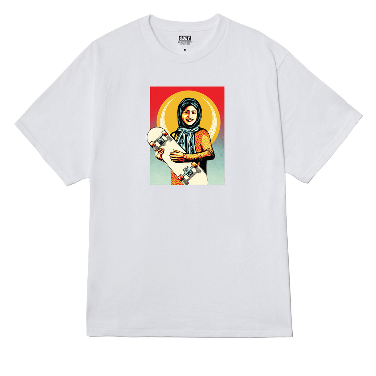 Obey Skateistan T-Shirt - White image 1