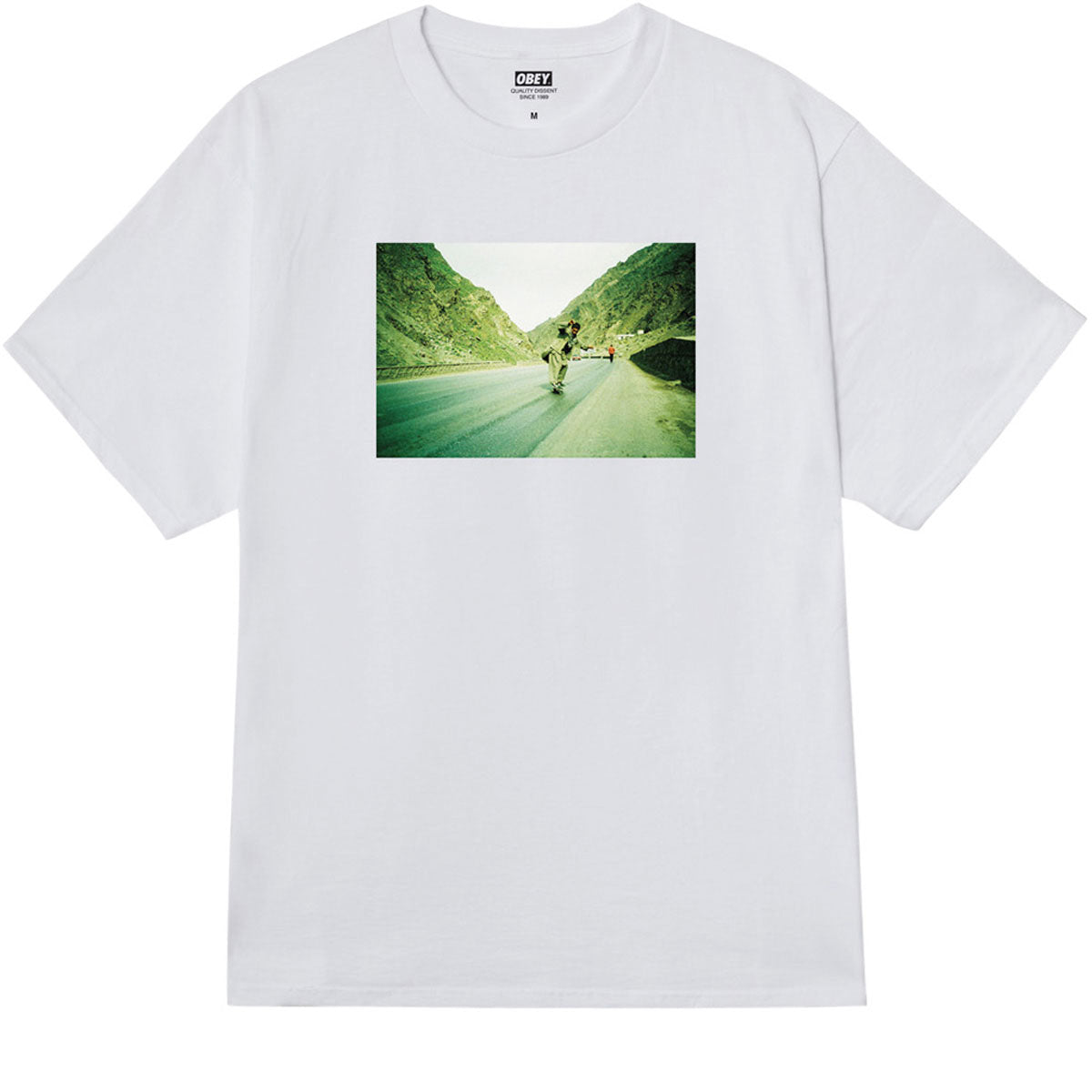 Obey Skateistan Photo T-Shirt - White image 1