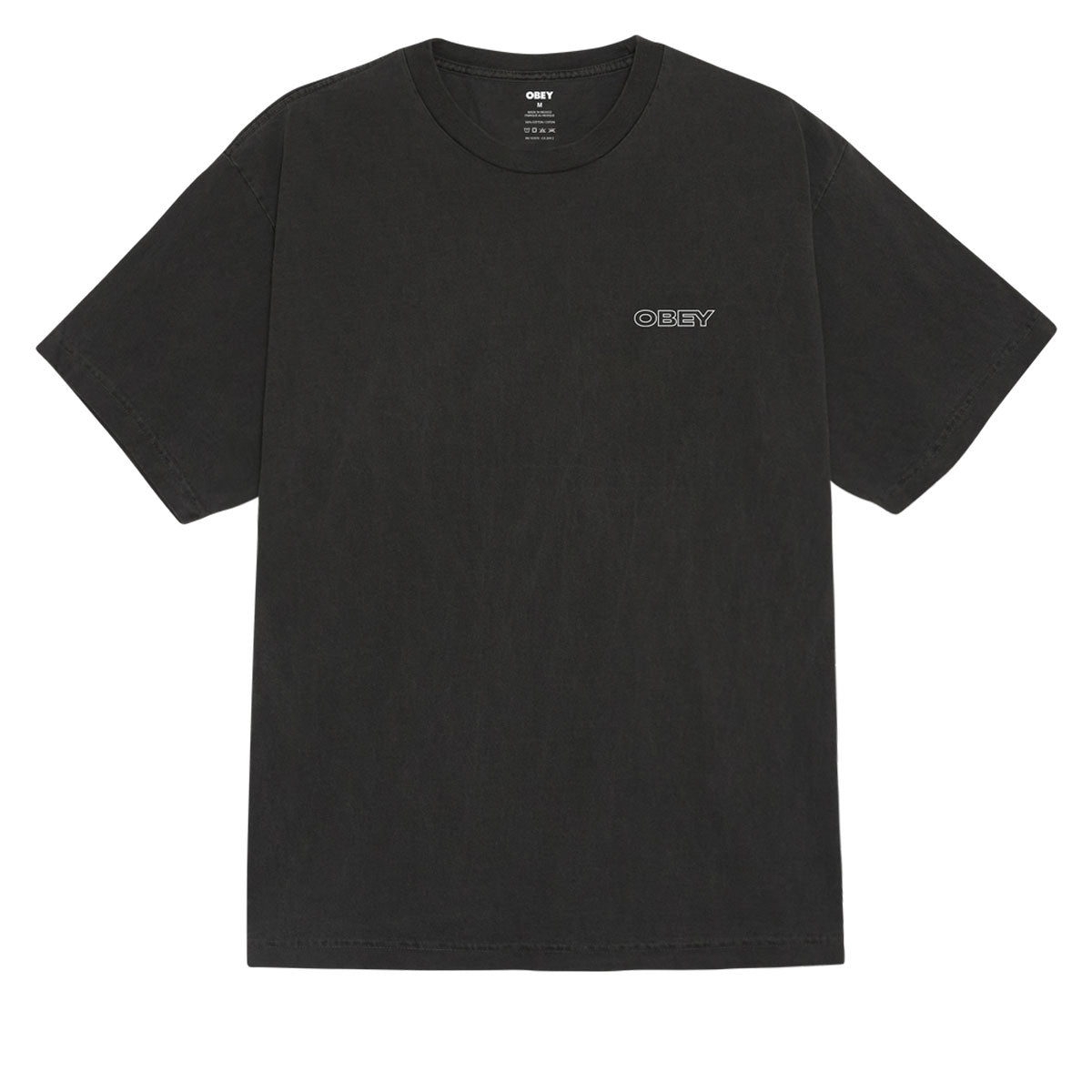 Obey Ripple T-Shirt - Pigment Dusty Black image 2