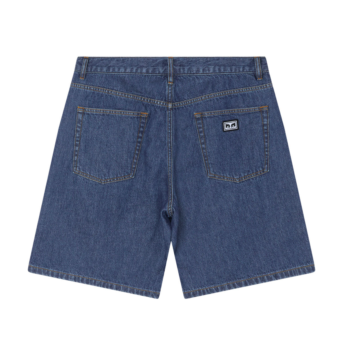 Obey Emerson Denim Shorts - Stone Wash image 2