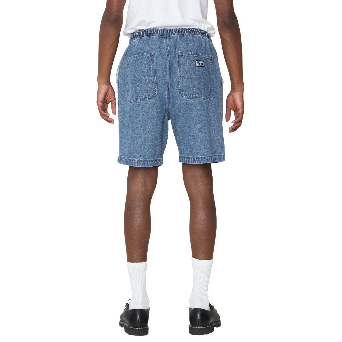 Obey Easy Denim Shorts - Light Indigo image 5