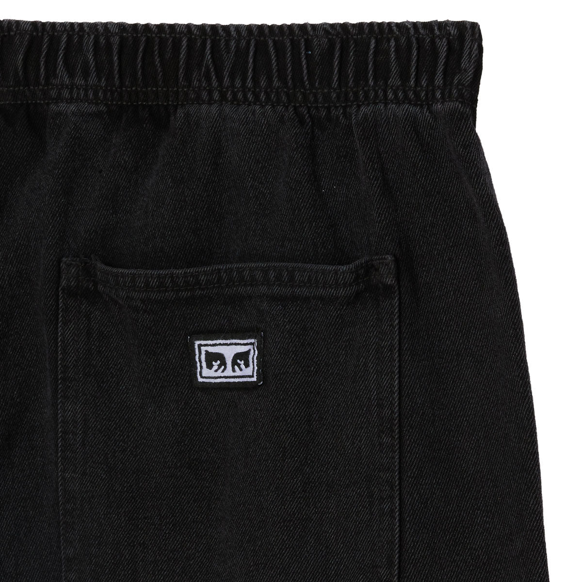 Obey Easy Denim Shorts - Washed Black image 3