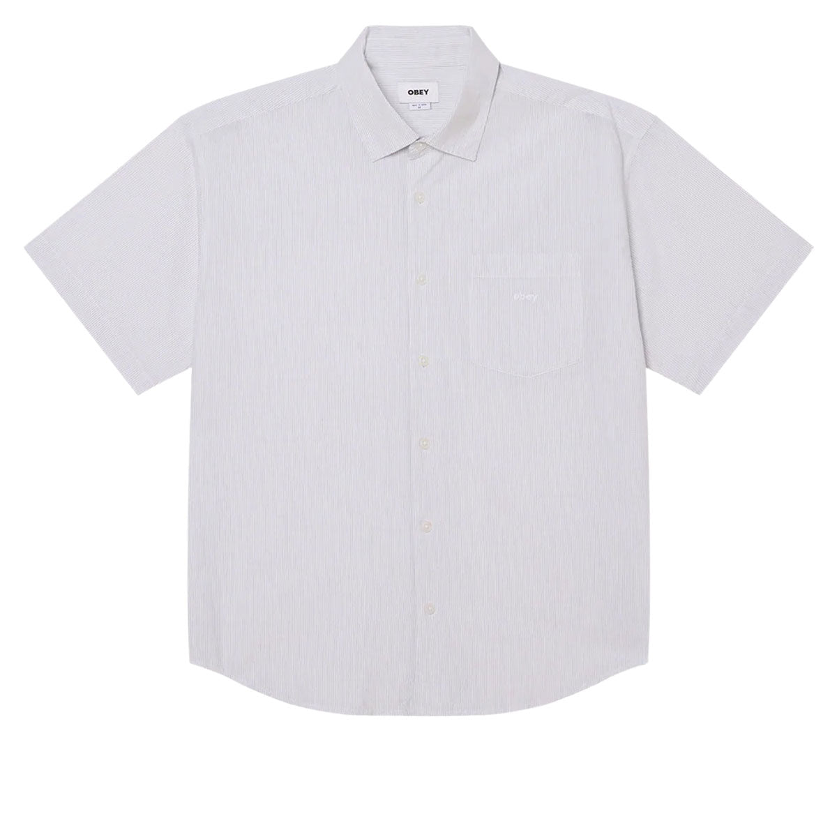 Obey Jamie Woven Shirt - White Multi image 1