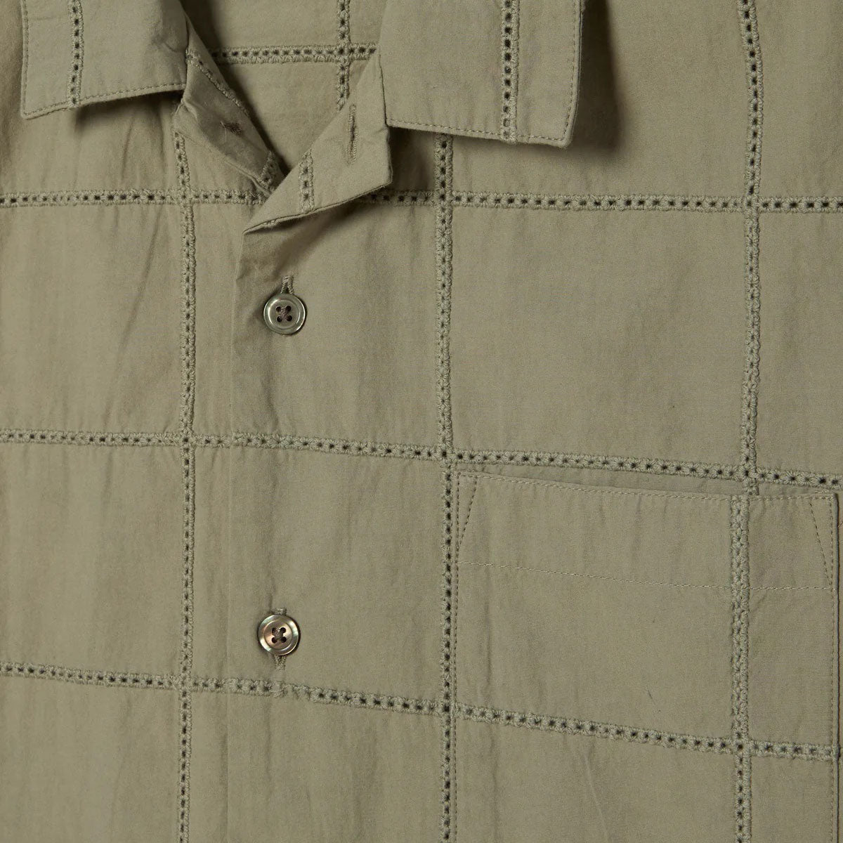 Obey Angelo Woven Shirt - Dried Sage image 3