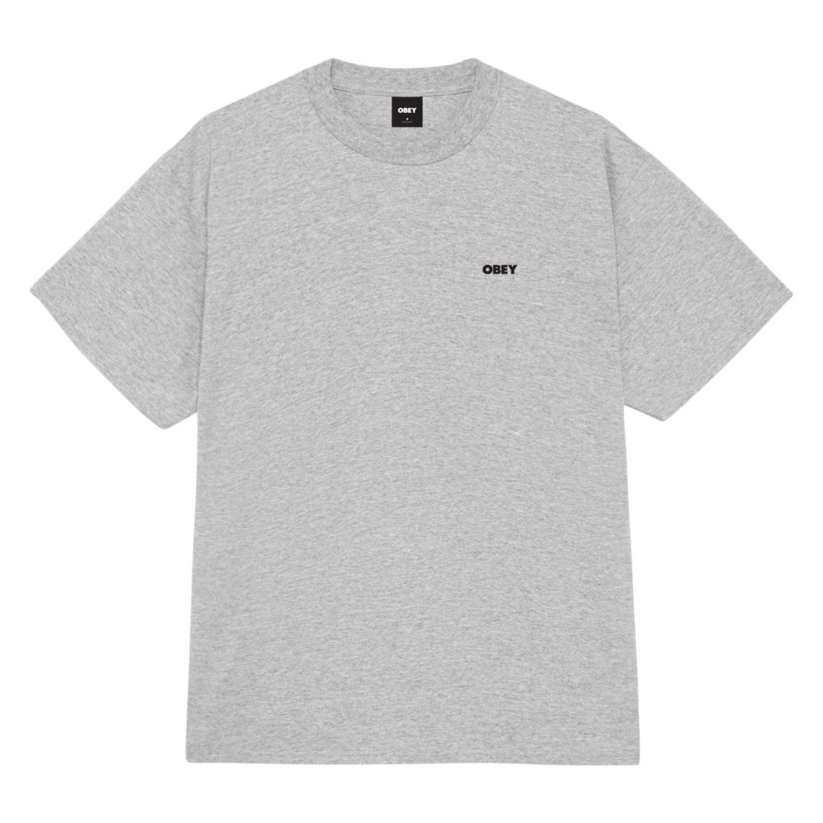 Obey Razor T-Shirt - Heather Grey image 2
