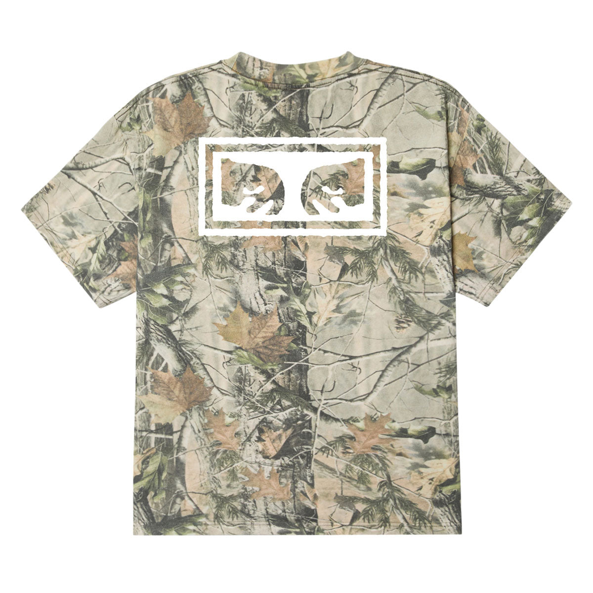 Obey Eyes 3 T-Shirt - Leaf Camo image 1