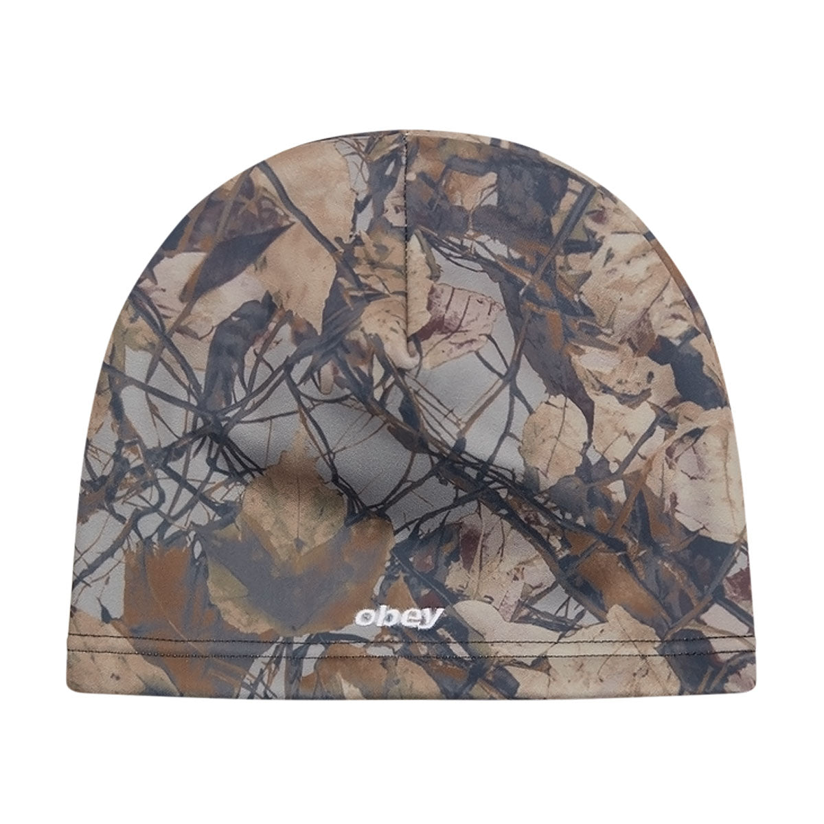 Obey Rova Skull Cap Beanie - Fence Camo Multi image 1