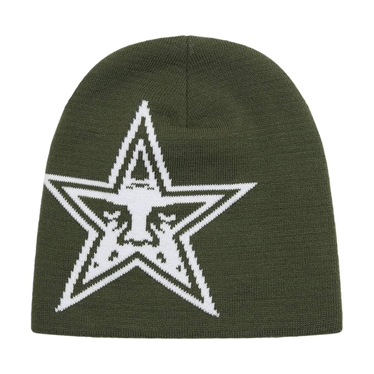 Obey Star Beanie - Kombu Green image 1
