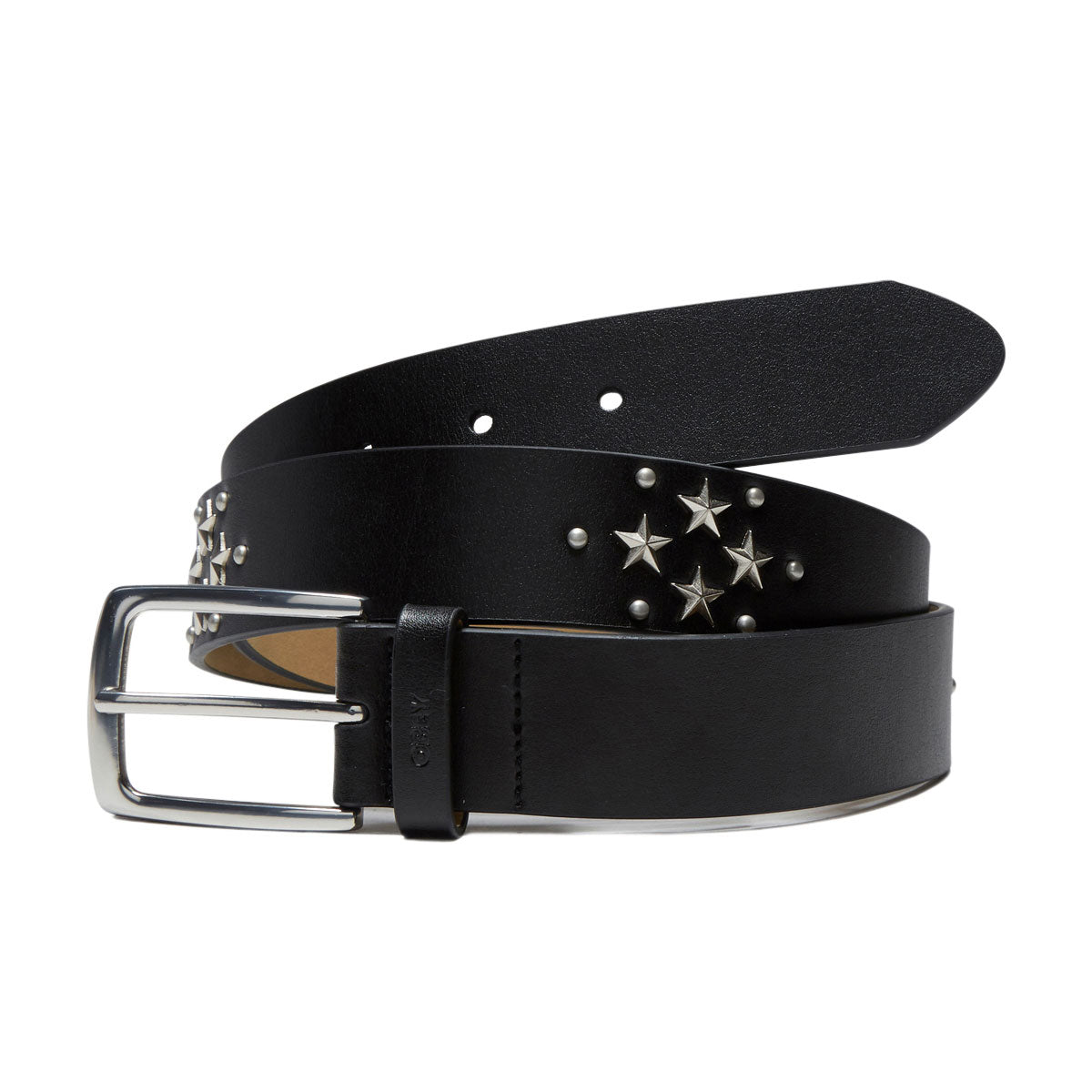 Obey Studded Star Belt - Black image 1