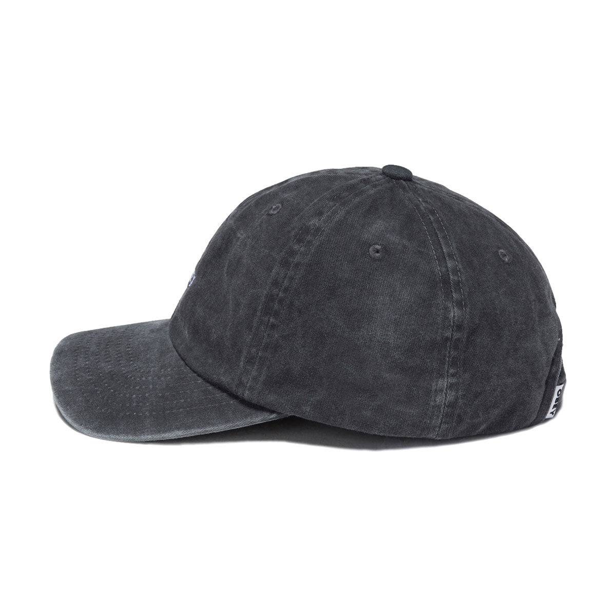 Obey Pigment Bold 6 Panel Snapback Hat - Pigment Black image 3
