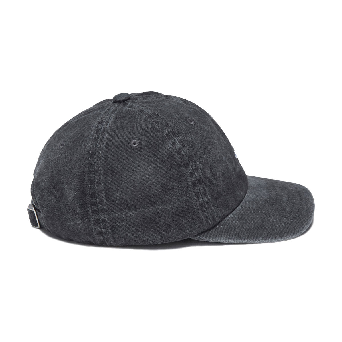 Obey Pigment Bold 6 Panel Snapback Hat - Pigment Black image 4
