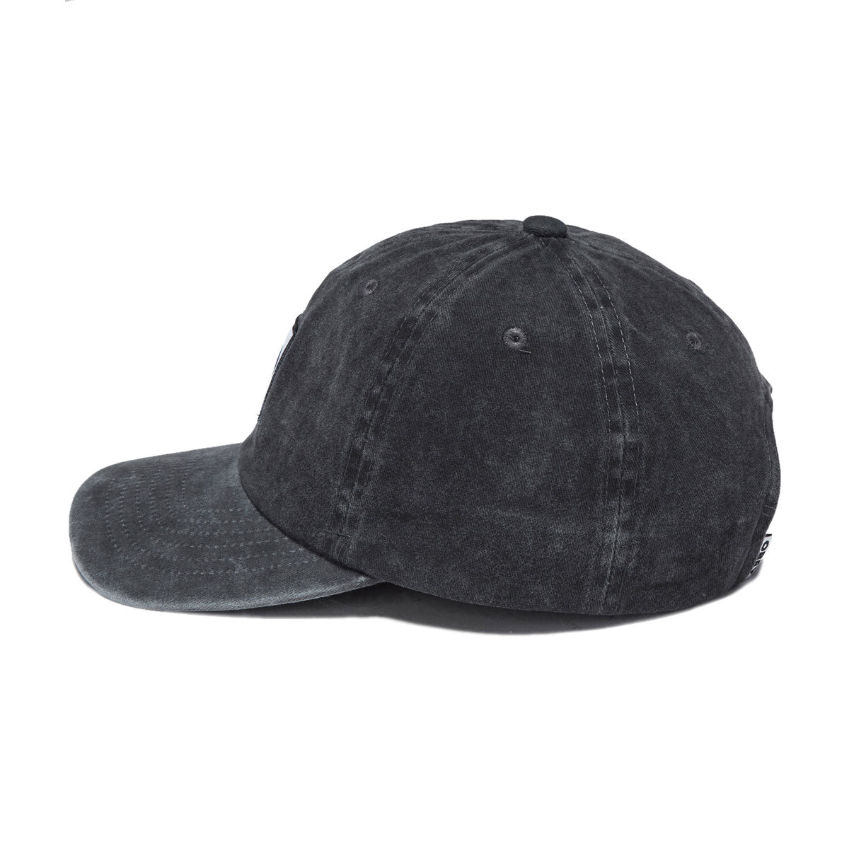 Obey Pigment Label 6 Panel Hat - Pigment Black image 3
