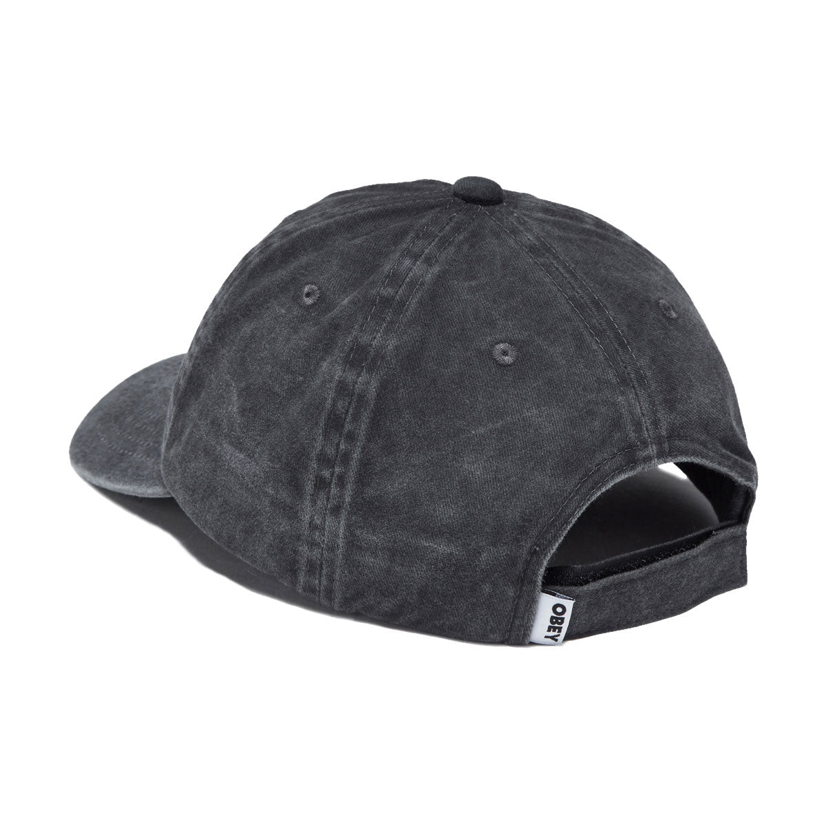 Obey Pigment Eyes 6 Panel Hat - Pigment Black image 2