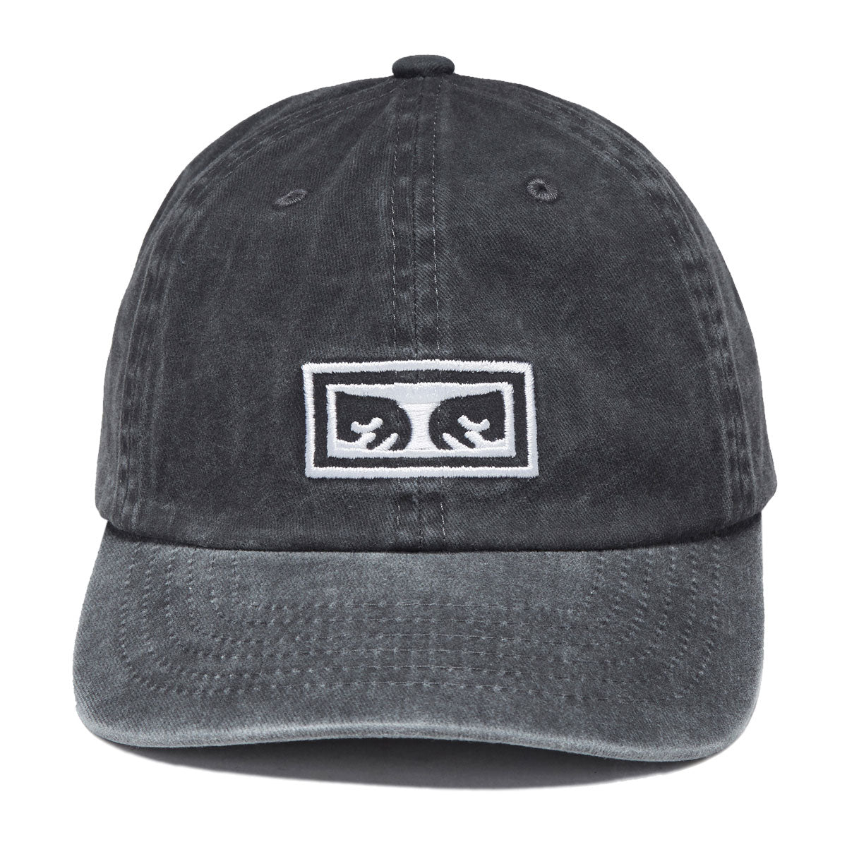 Obey Pigment Eyes 6 Panel Hat - Pigment Black image 5
