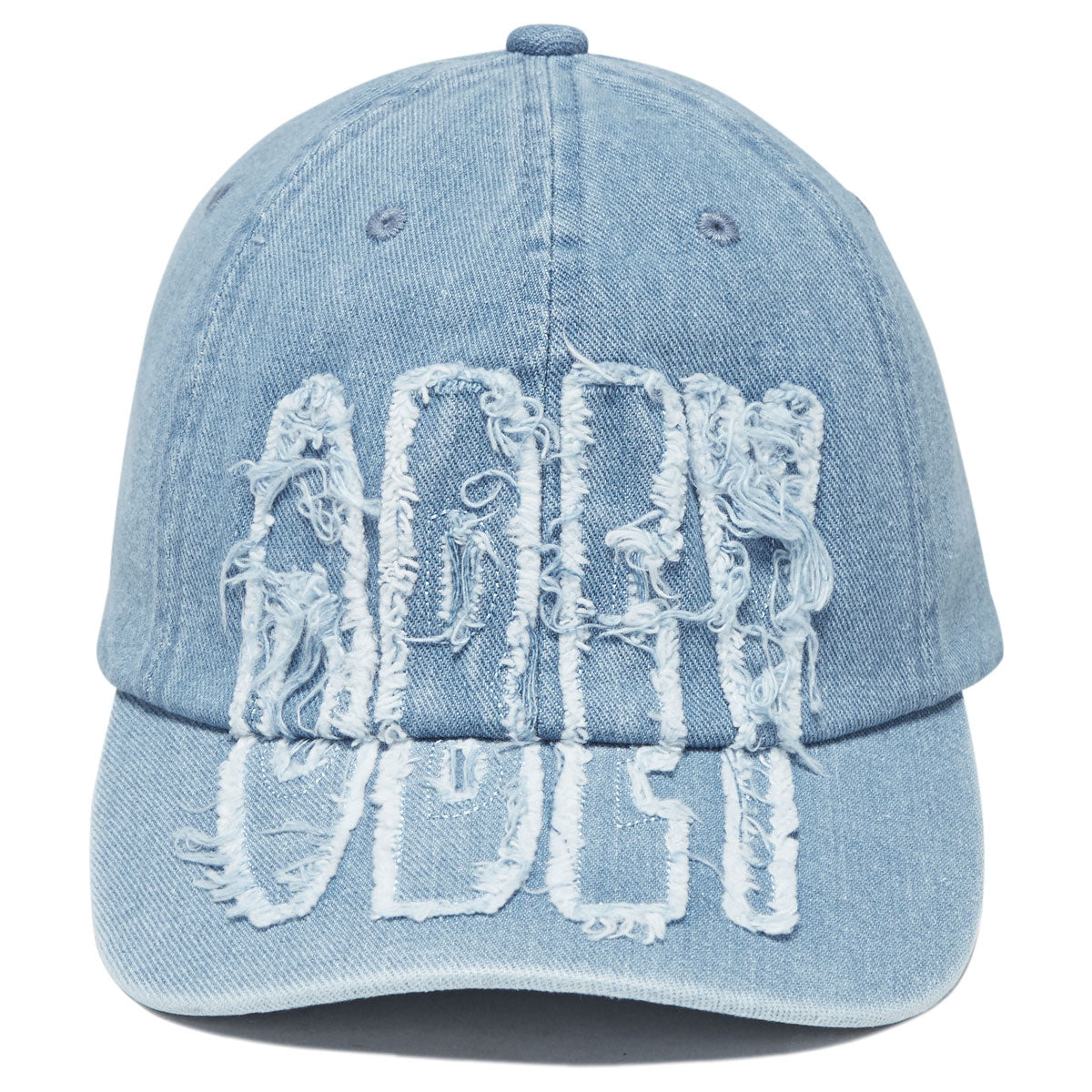Obey Supernova 6 Panel Denim Hat - Light Indigo image 5