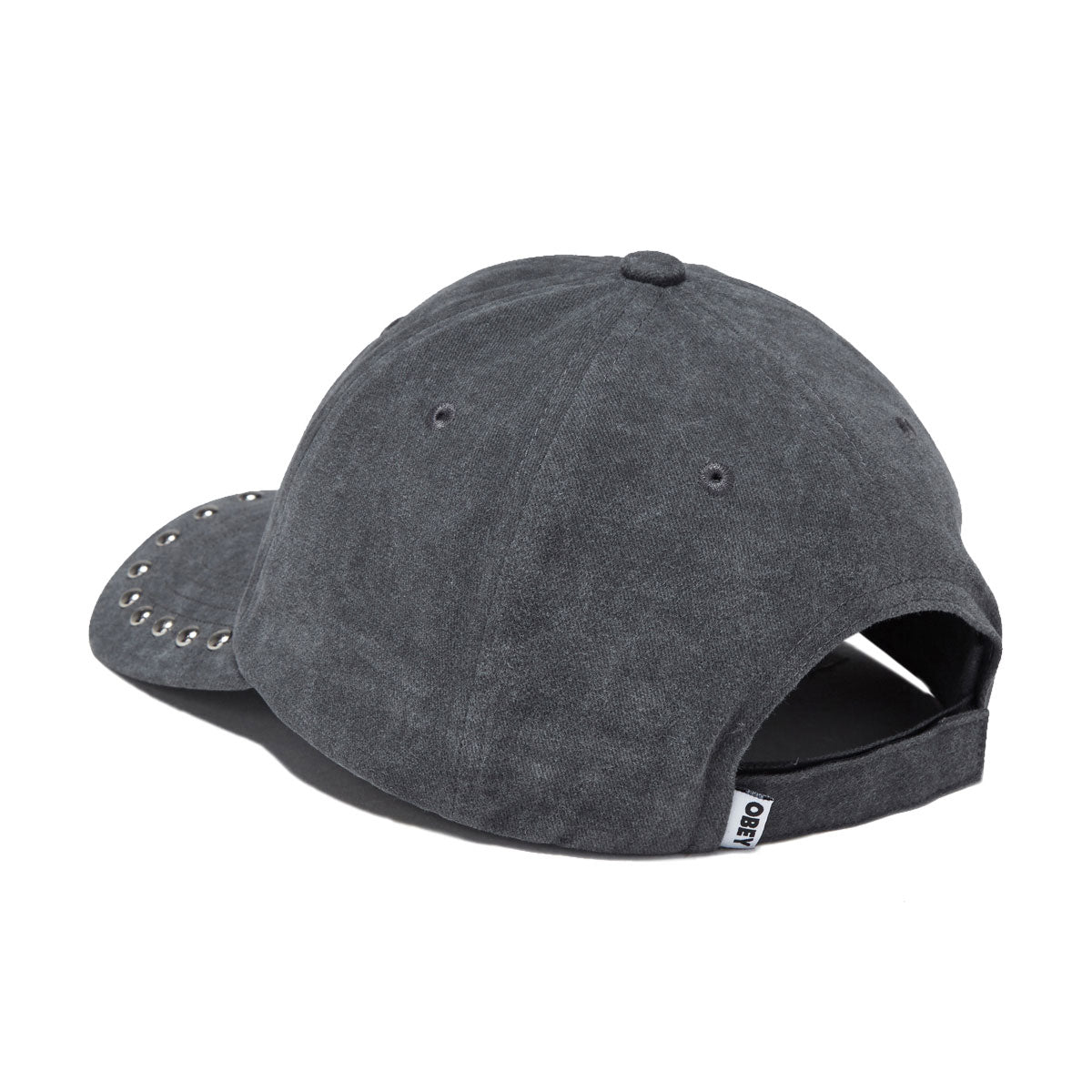 Obey Pigment Anti 6 Panel Hat - Pigment Black image 2