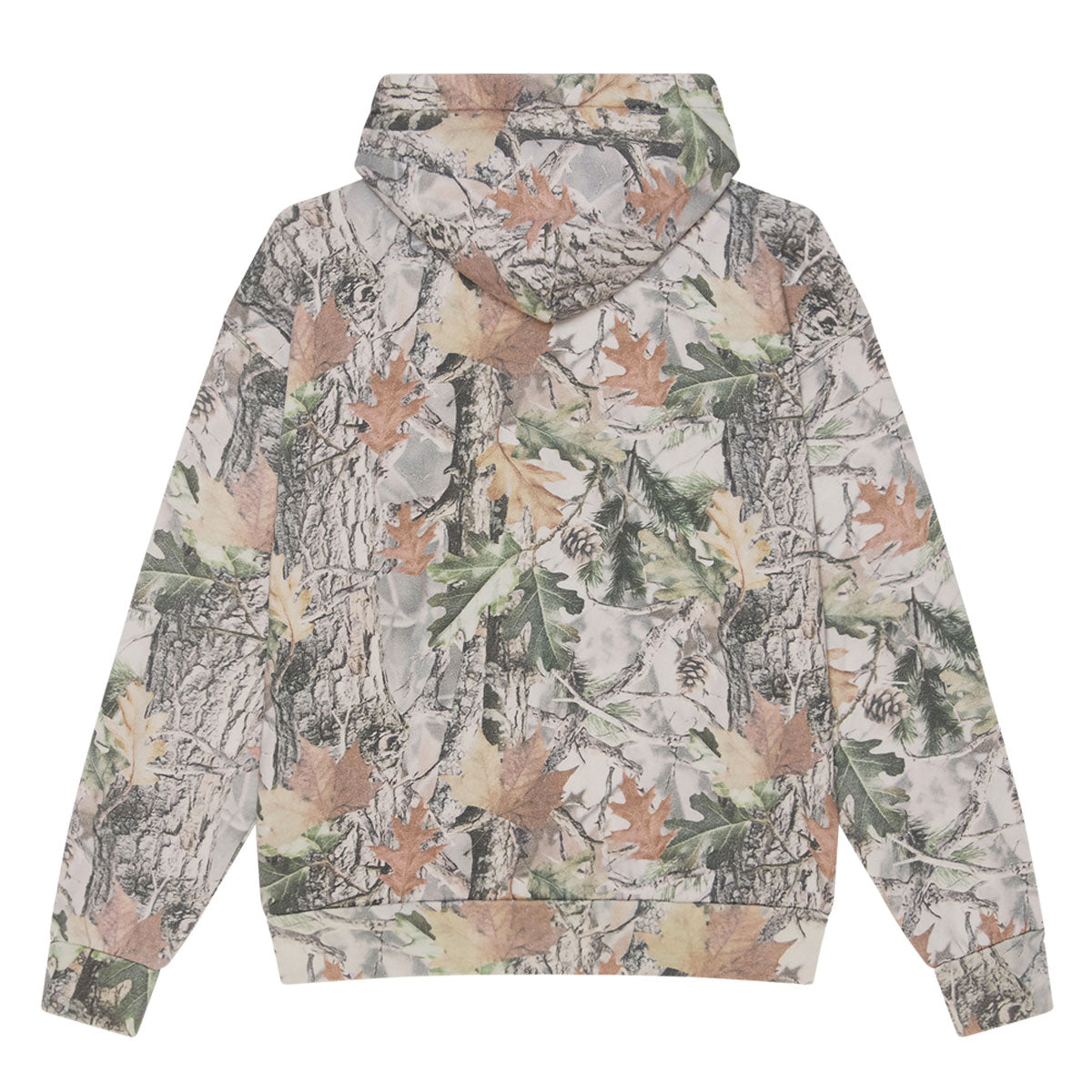 Obey Post Zip Hoodie - Dusty Vintage Wood Camo image 2