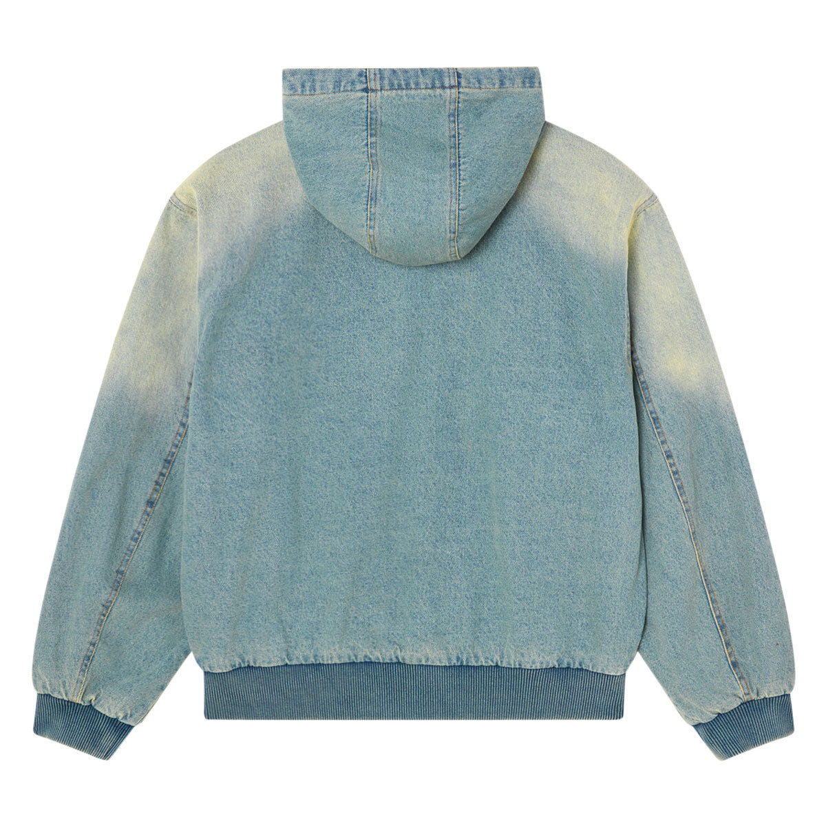 Obey Glen Zip Up Jacket - Indigo Archive Wash image 2