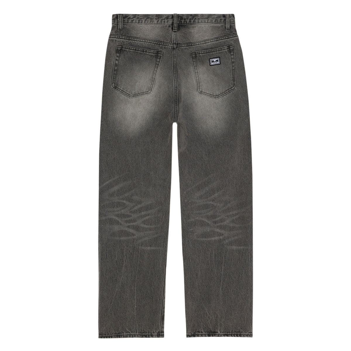 Obey Boxcar Straight Leg Denim Jeans - Archive Grey image 2