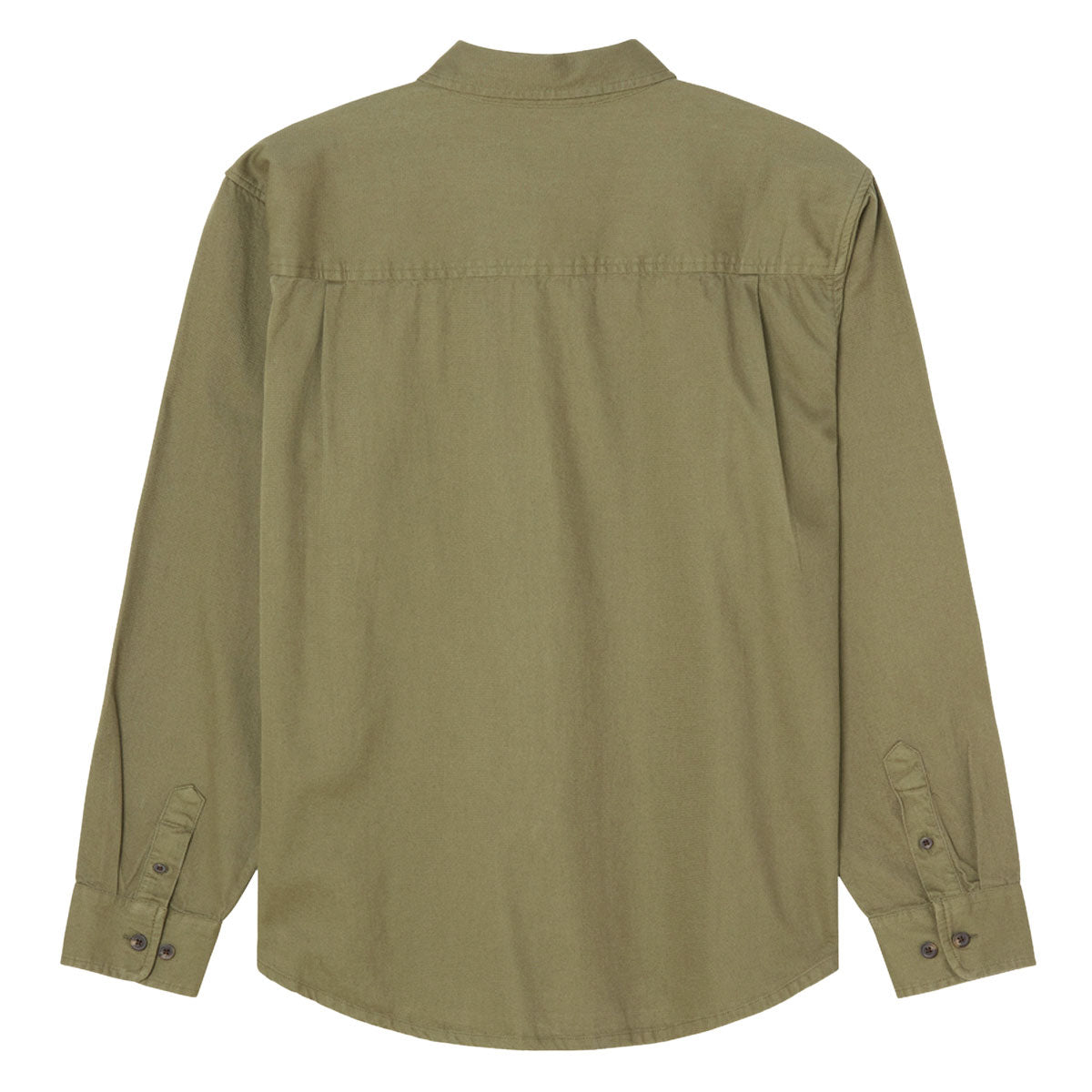 Obey Frankie Long Sleeve Woven Shirt - Dusky Green image 2