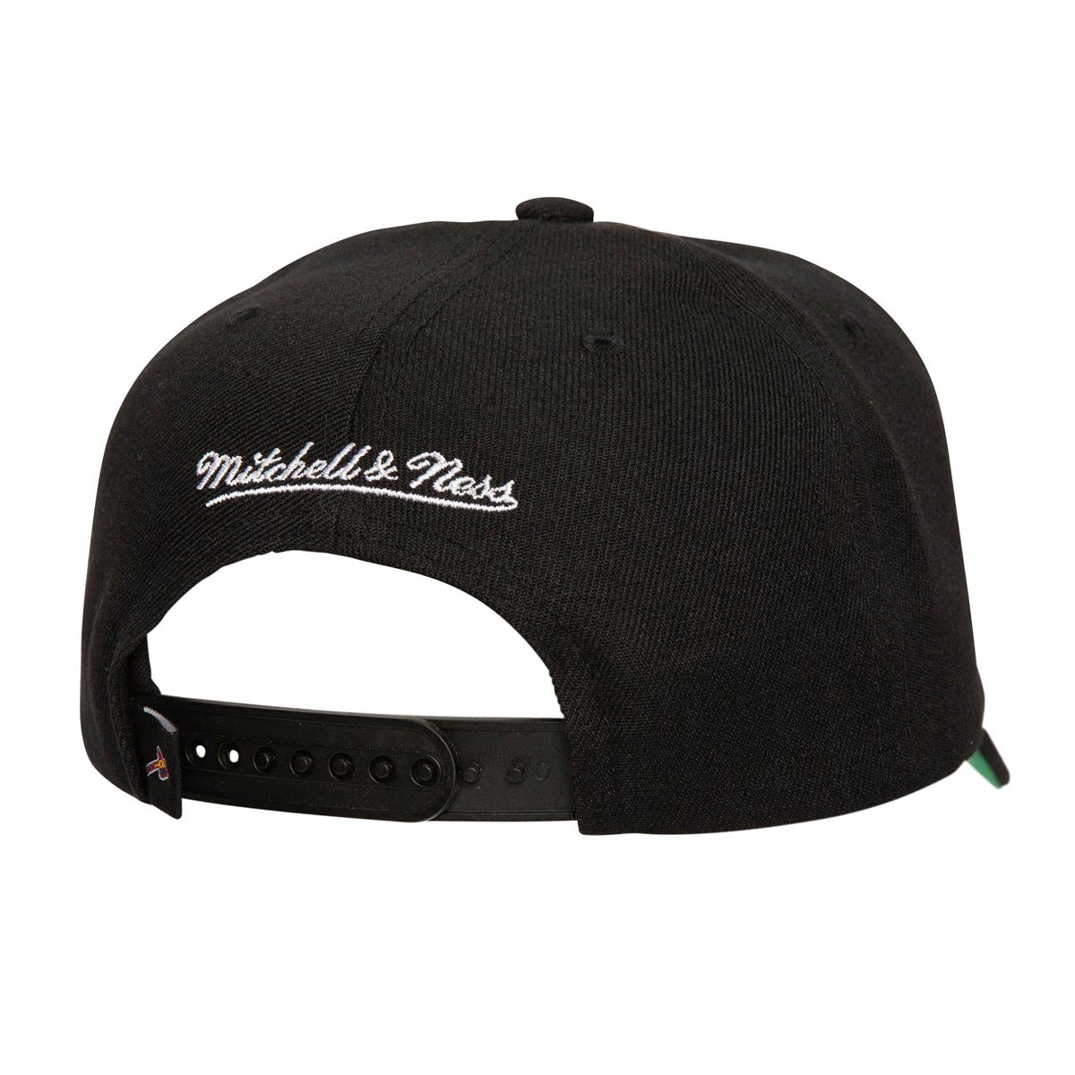 Mitchell & Ness x MLB Neon Logo Pro Braves Snapback Hat - Black image 2