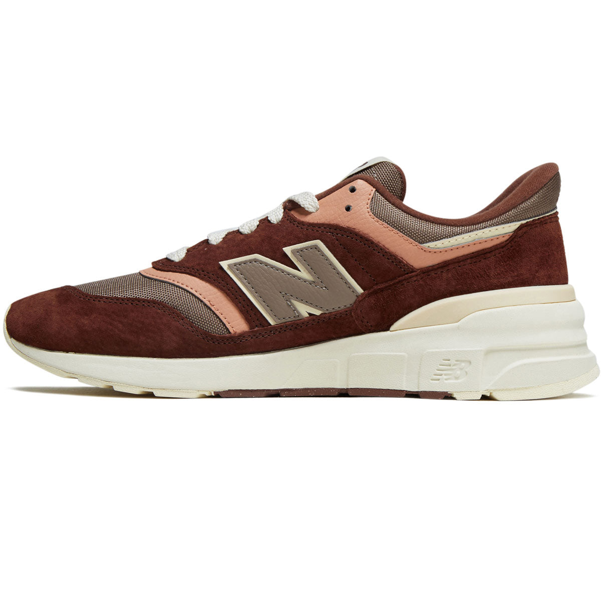 New Balance 997R Shoes - Rich Oak/Dark Mushroom image 2