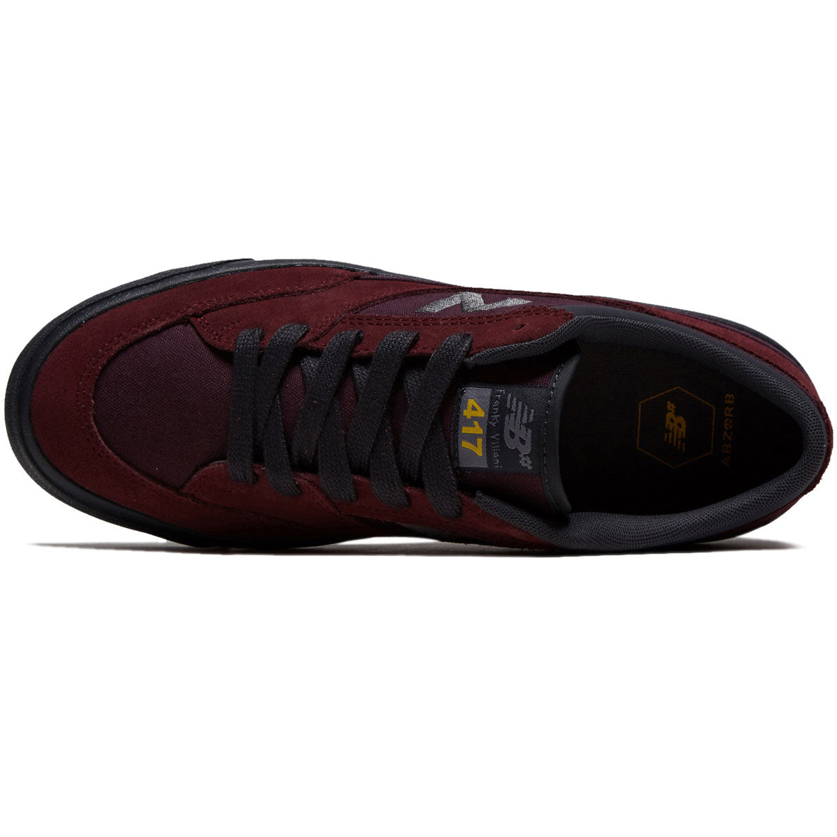 New Balance 417 Villani Low Shoes - Burgundy/Phantom image 3