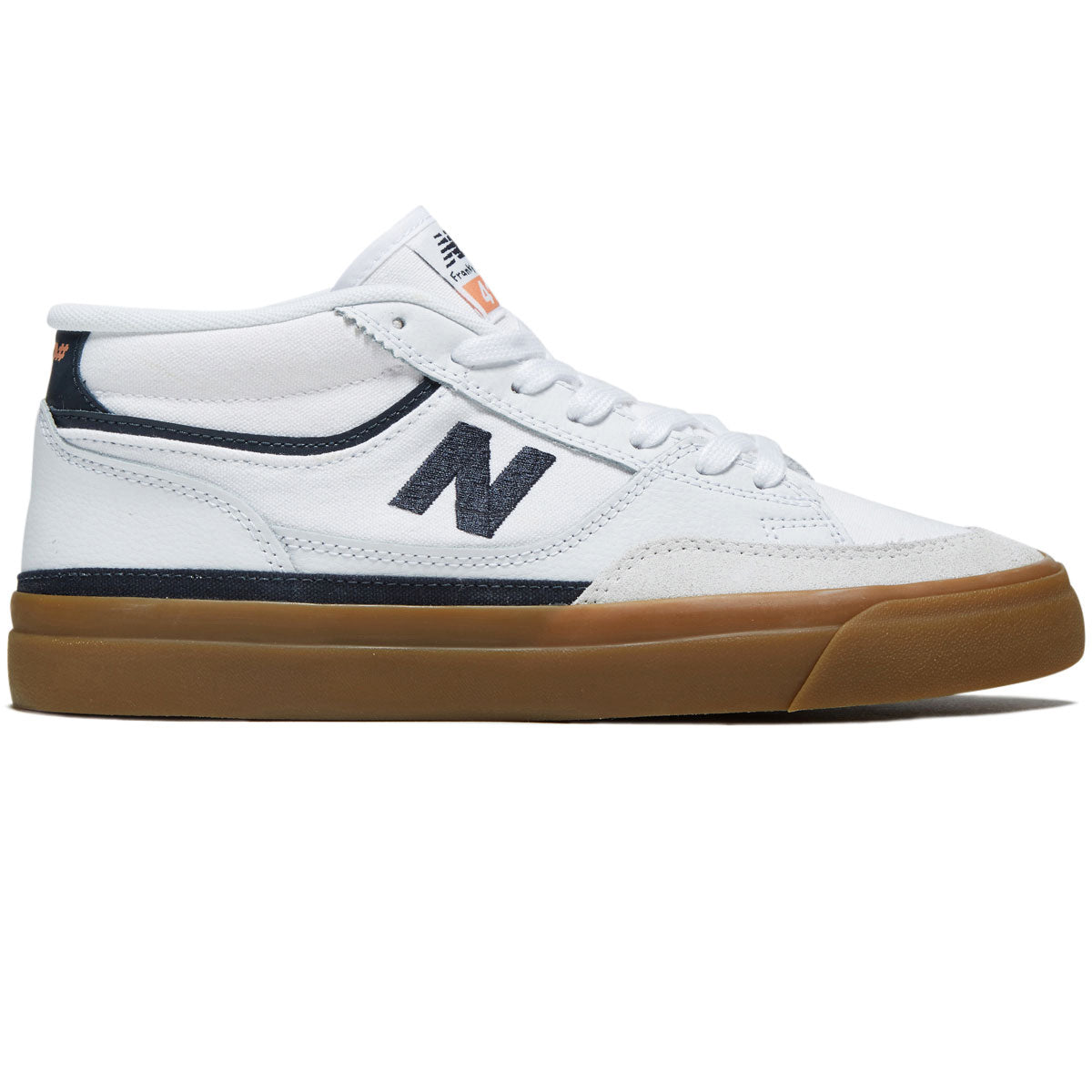 New Balance 417 Villani Shoes - White/Gum image 1