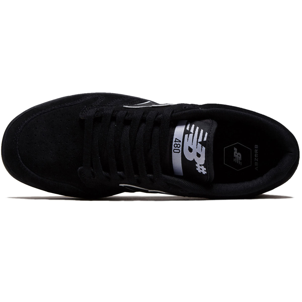 New Balance 480 Shoes - Black/Black image 3