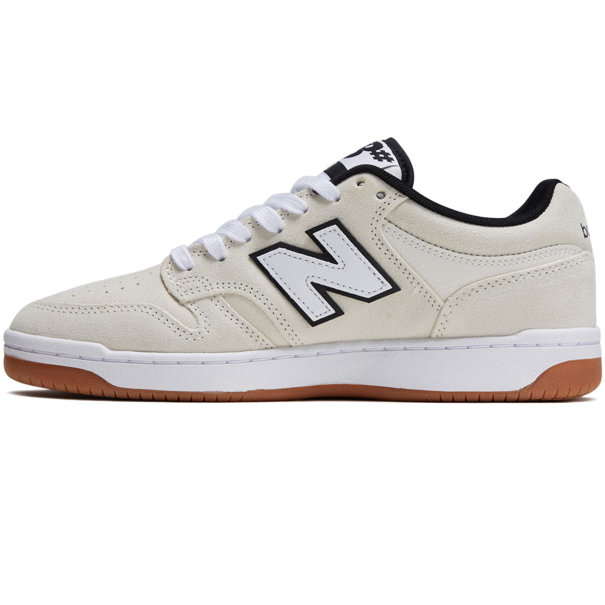 New Balance 480 Shoes - Cream/White image 2