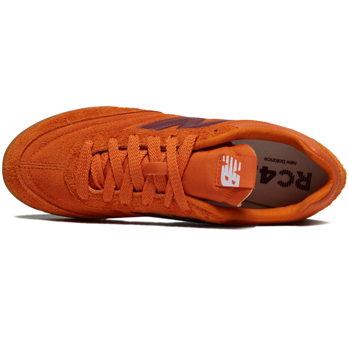 New Balance RC42 Shoes - Classic Orange/Classic Crimson image 3