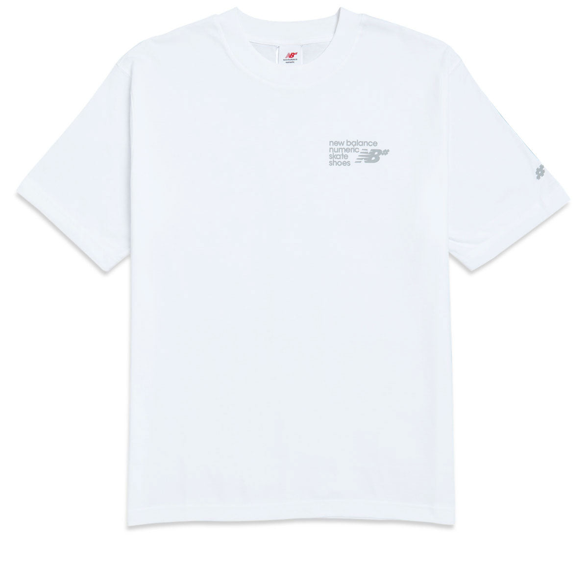 New Balance Numeric Small Logo T-Shirt - White image 1