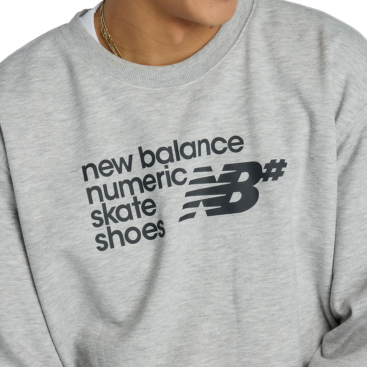 New Balance Numeric Logo Sweatshirt - Athletic Grey image 3