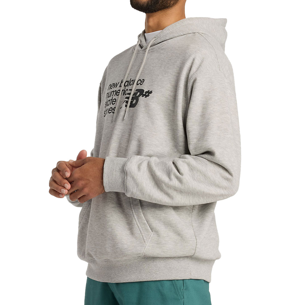 New Balance Numeric Logo Hoodie - Athletic Grey image 3