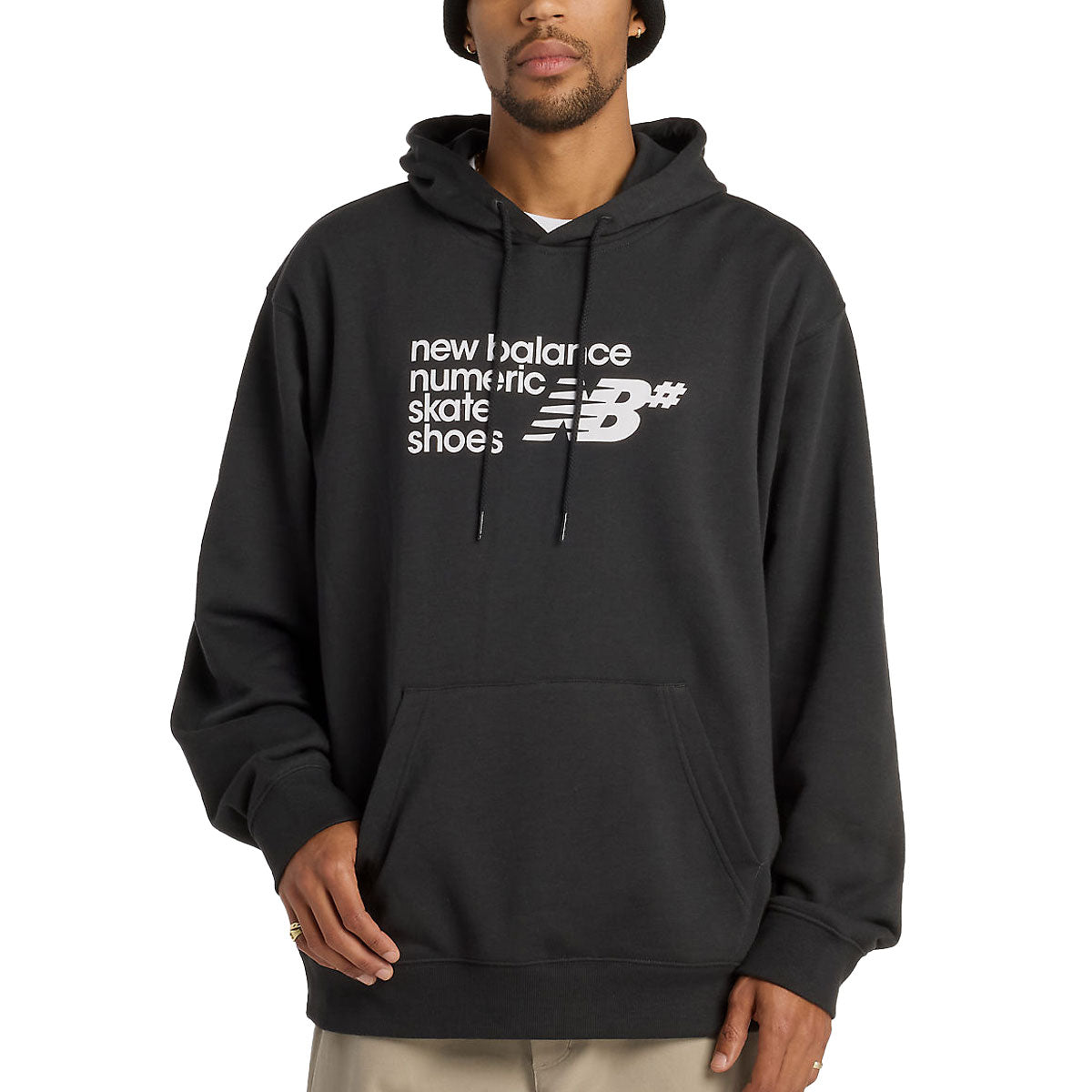 New Balance Numeric Logo Hoodie - Black image 1