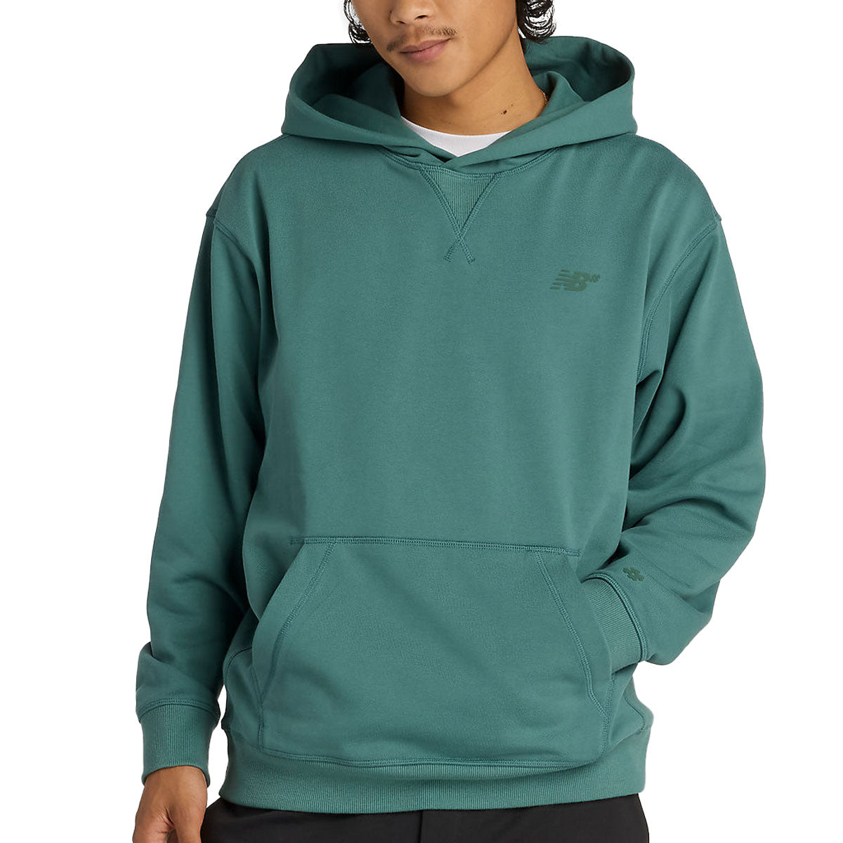 New Balance Numeric French Terry Hoodie - New Spruce image 1