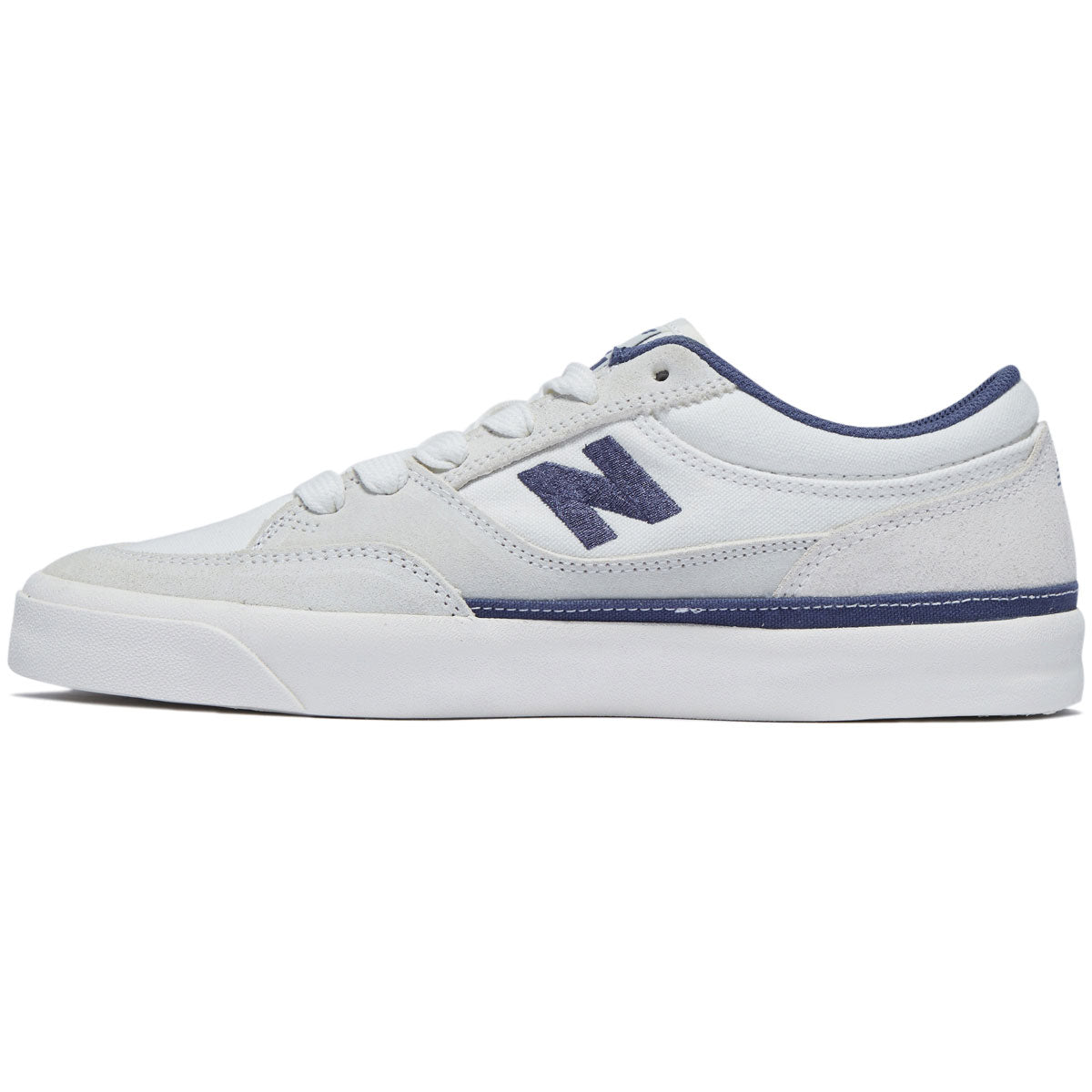 New Balance 417 Villani Low Shoes - Sea Salt/Light Navy image 2