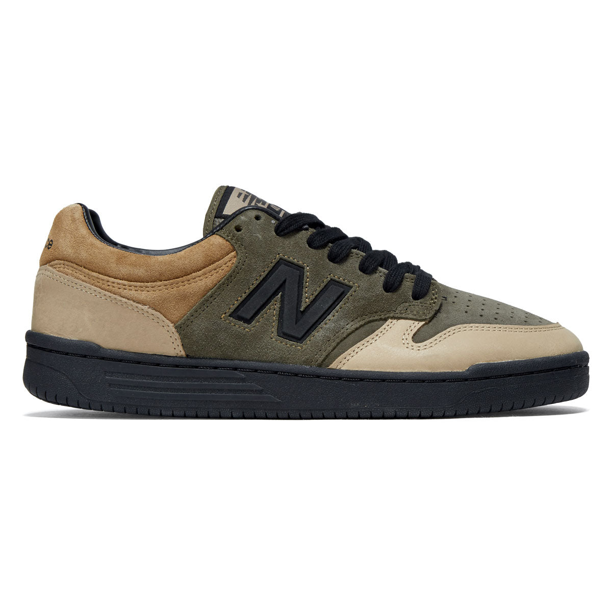 New Balance 480 Shoes - Olive image 1