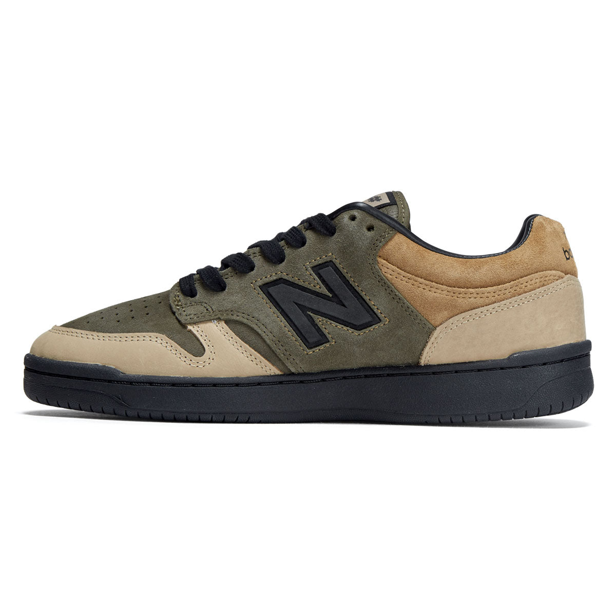 New Balance 480 Shoes - Olive image 2
