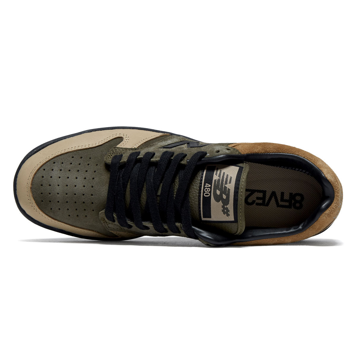 New Balance 480 Shoes - Olive image 3