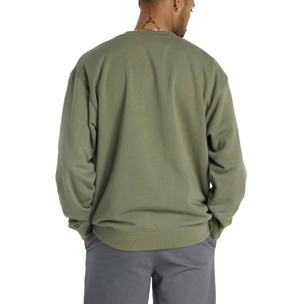 New Balance Numeric Logo Sweatshirt - Dark Olive image 2
