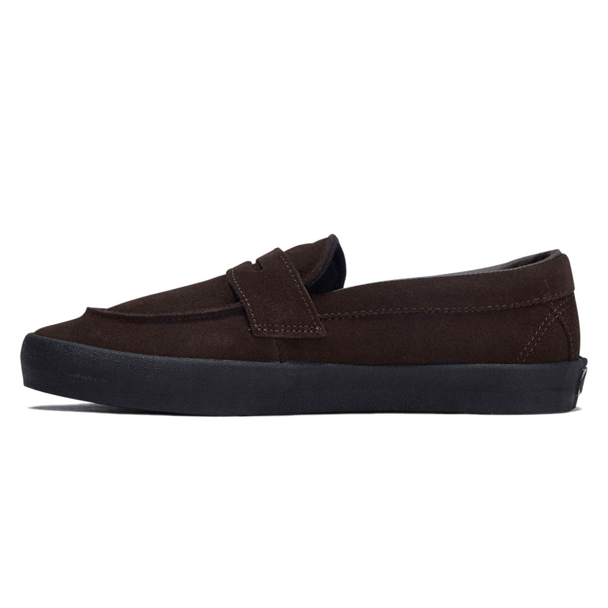 Vans Skate Loafer Shoes - Suede Brown/Black image 2